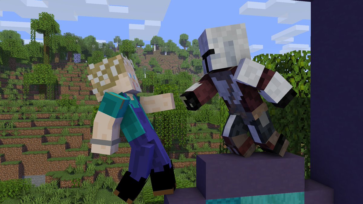 BGF_SMP's tweet photo. Check out this tag-team coming into BGF from the top rope! It’s gonna be a royal rumble from these two! MaxMoneyAWA and ShinigamiMiroku!!!!!! #minecraftsmp #minecraft #minecraftbuilds https://t.co/mKWyMtdFrJ