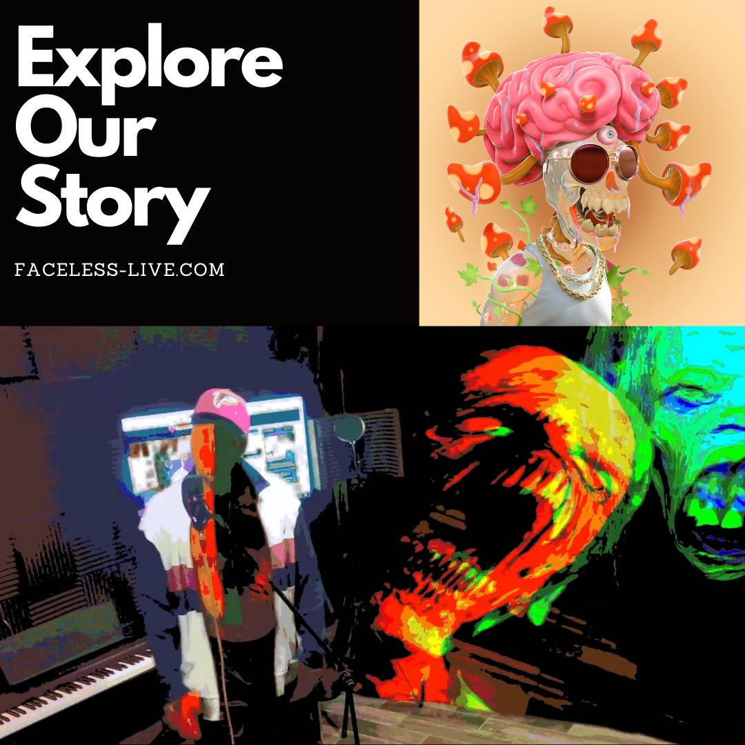 MBeeezy777's tweet photo. Music NFT Community with NFT Music Collections both 1/1 Art &amp; NFT Collections serve as a NFT Utility to unlock membership to the Faceless Underground Nation Community
#NFTCollectors 
#NFTDrop 
#NFTMusic 
#NFTMusicCollection 
#NFTWhale
#NFTMusic
#MusicNFTs https://t.co/N7VpmsGNGC