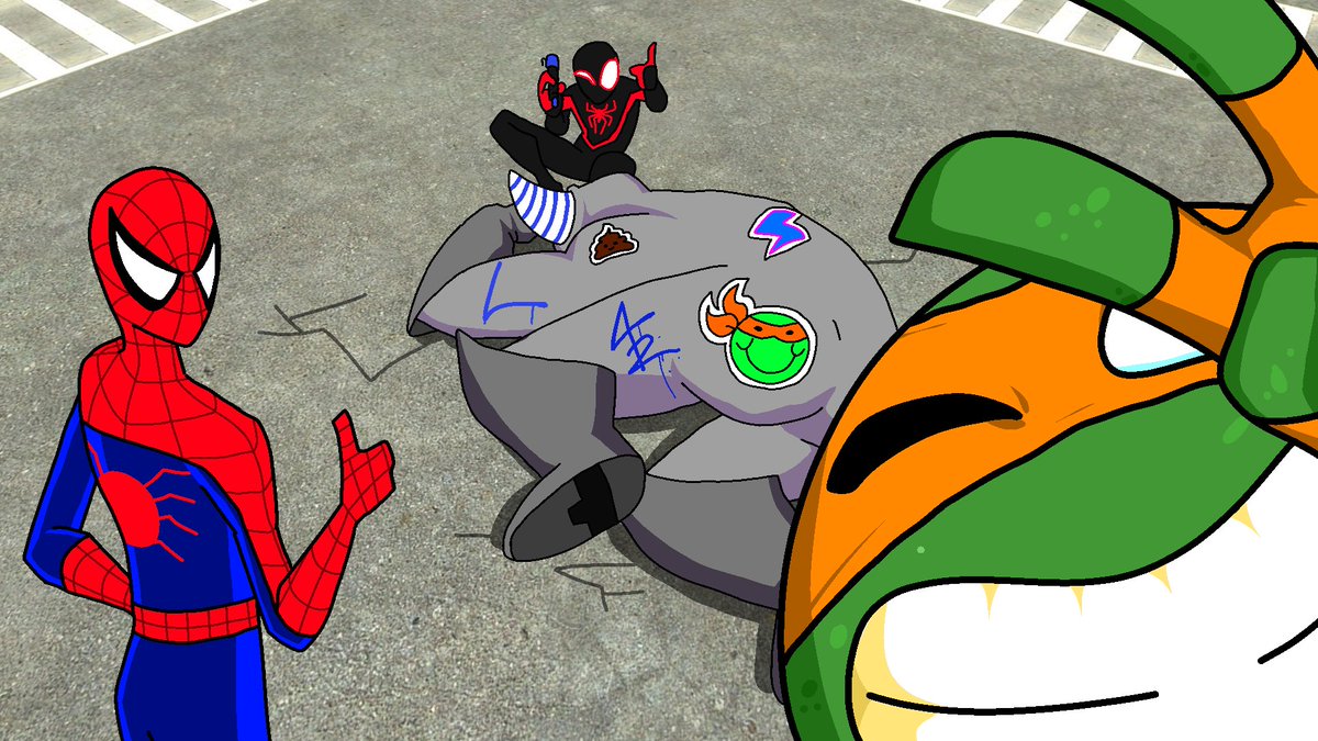 SPIDER-MAN SHOULD TEAM UP WITH THE TEENAGE MUTANT NINJA TURTLES I