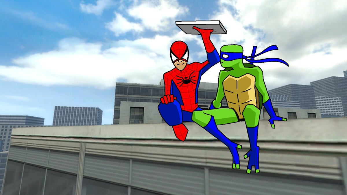 SPIDER-MAN SHOULD TEAM UP WITH THE TEENAGE MUTANT NINJA TURTLES I