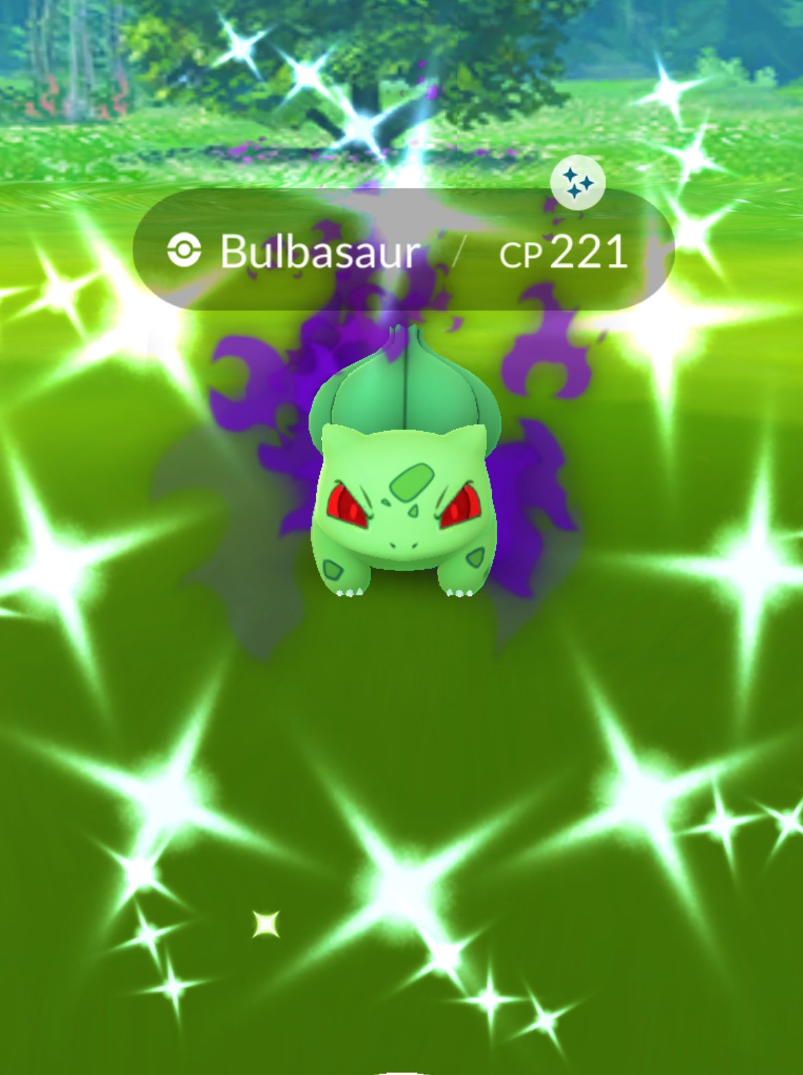 DAV!D🎄 on X: OMG!!! I Just Caught Shiny Shadow Bulbasaur