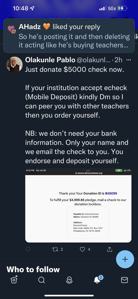 Everyone!!! I shared this!!! Block him now!!! He’s obviously got the wrong intentions and is saying he’s buying and showing proof and then I’m assuming canceling orders! I feel terrible y’all! I tried to tag him but I guess I’m blocked now