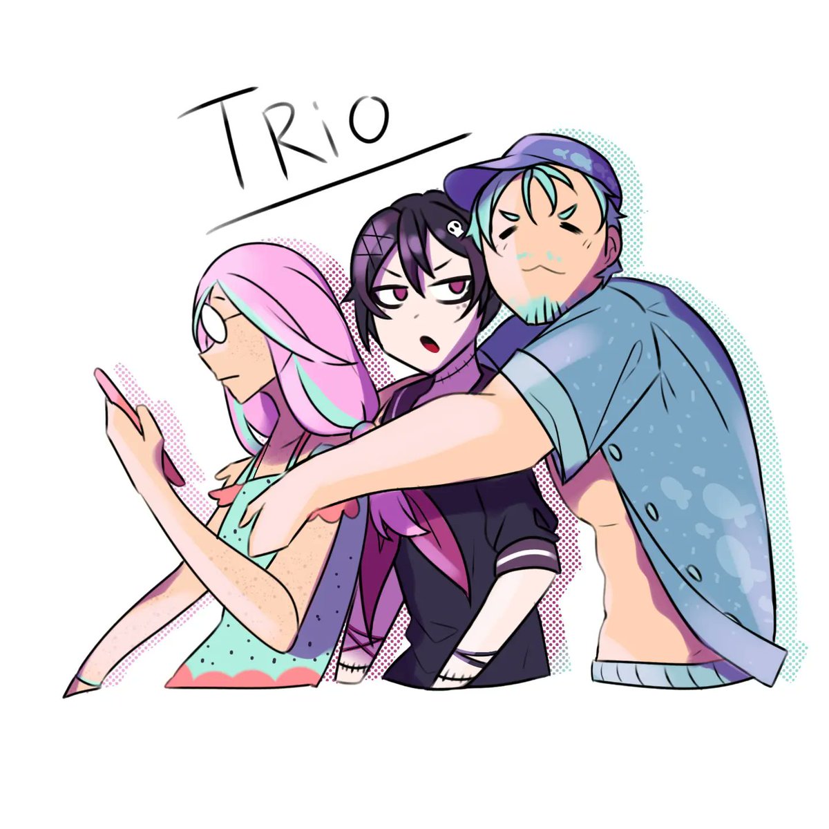 firlyazuky's tweet image. Hhe Doodles~
#headstudy #oc #ibispaint #Doodles