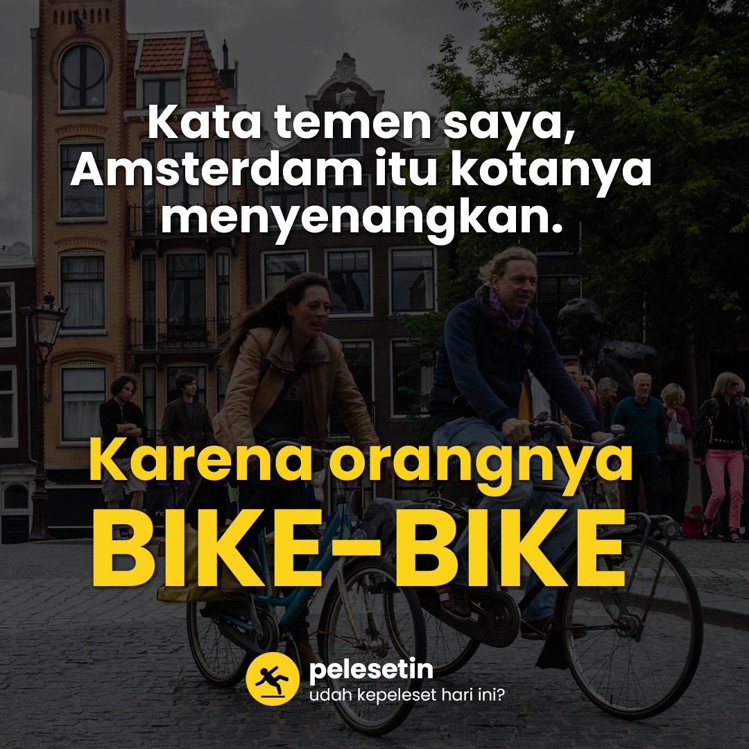 pelesetin's tweet photo. Mereka pada suka go west.

#pelesetin #pelesetan #kepeleset #garing #receh #jokebapakbapak

https://t.co/6UUJ0CqlLb https://t.co/zE4pisYV4Z