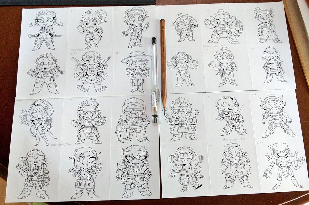 A4コピー用紙2枚に24人📝 https://t.co/XLZUJmft74 