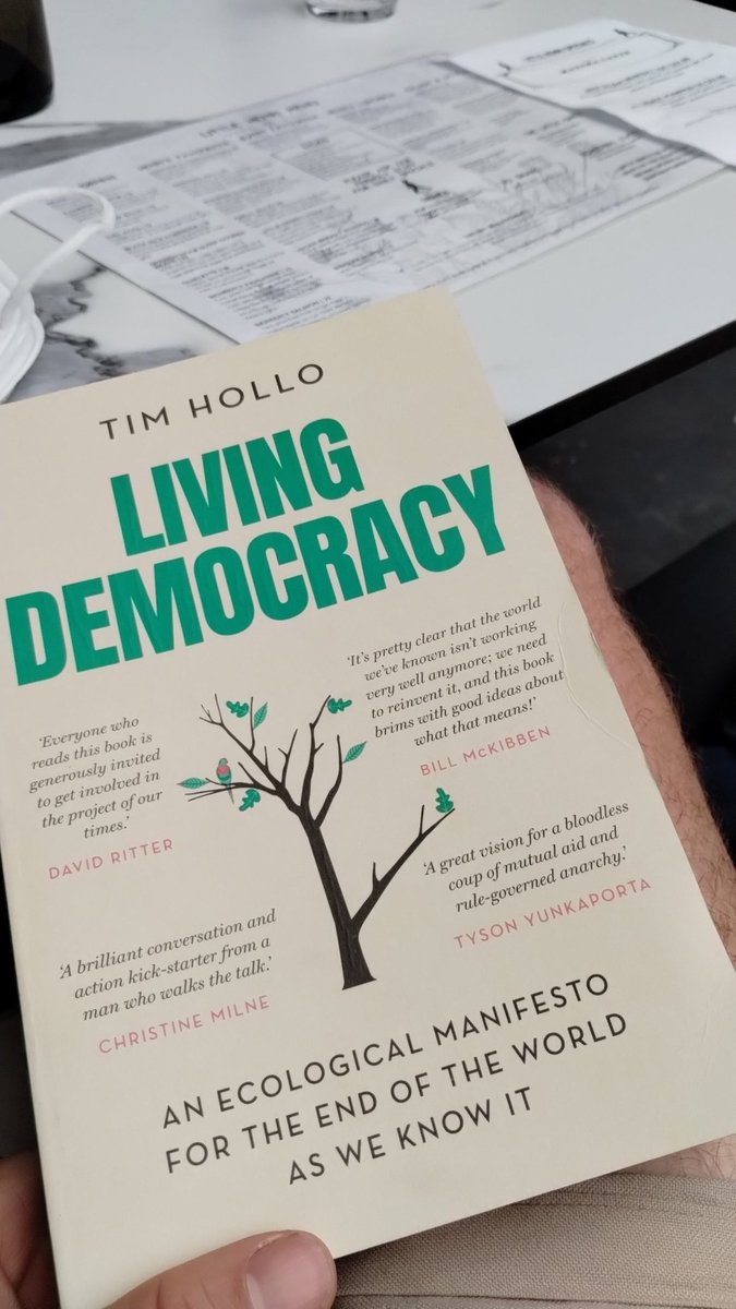 Simon Katterl (@simonkatterl) on Twitter photo Consciously and slowly reading this from <a href="/timhollo/">timhollo.bsky.social</a>. You don't need to be an ecological science expert to enjoy it.
But you might turn into a warrior for change after reading it.
Thank you 🙏 Consciously and slowly reading this from <a href="/timhollo/">timhollo.bsky.social</a>. You don't need to be an ecological science expert to enjoy it.
But you might turn into a warrior for change after reading it.
Thank you 🙏