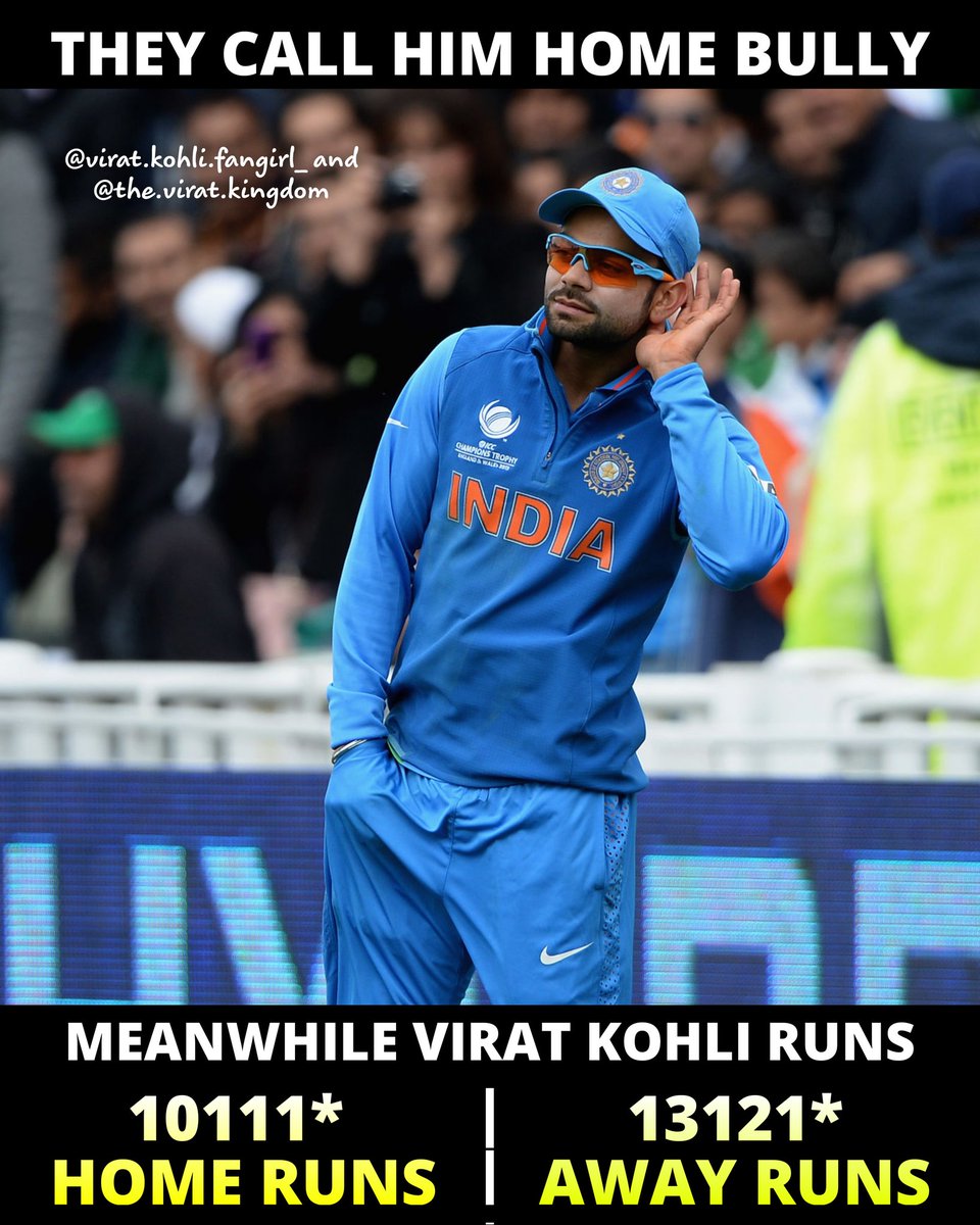 Home track bully Virat Kohli 🥱🔥👑 #ViratKohli𓃵