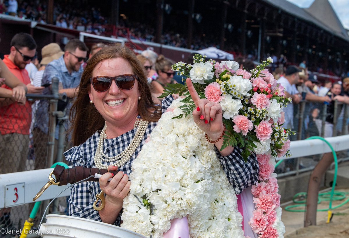 jmg27_janet's tweet photo. GR1 Vanderbilt winner JACKIE’S WARRIOR and @JRosarioJockey for team Asmussen @keithasm7 @SarahCampionKY https://t.co/F5waq8tu4m