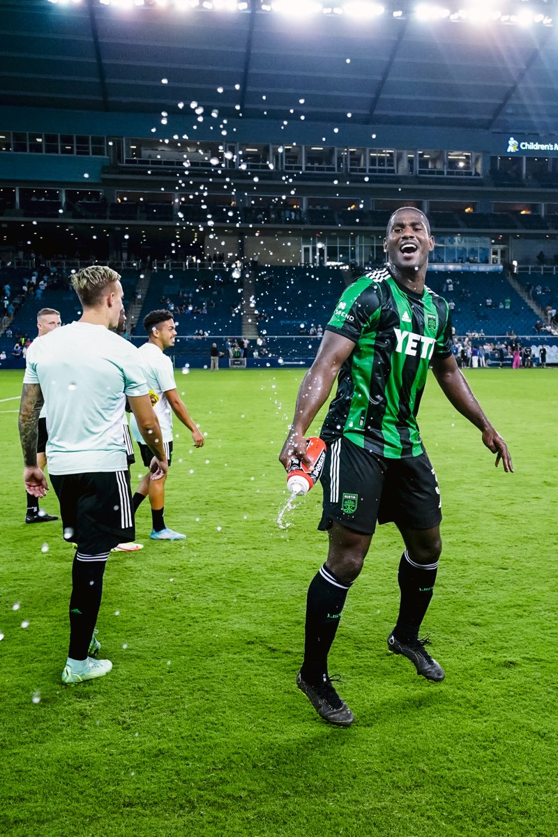 AustinFC's tweet image. All smiles from Austin this morning.😃