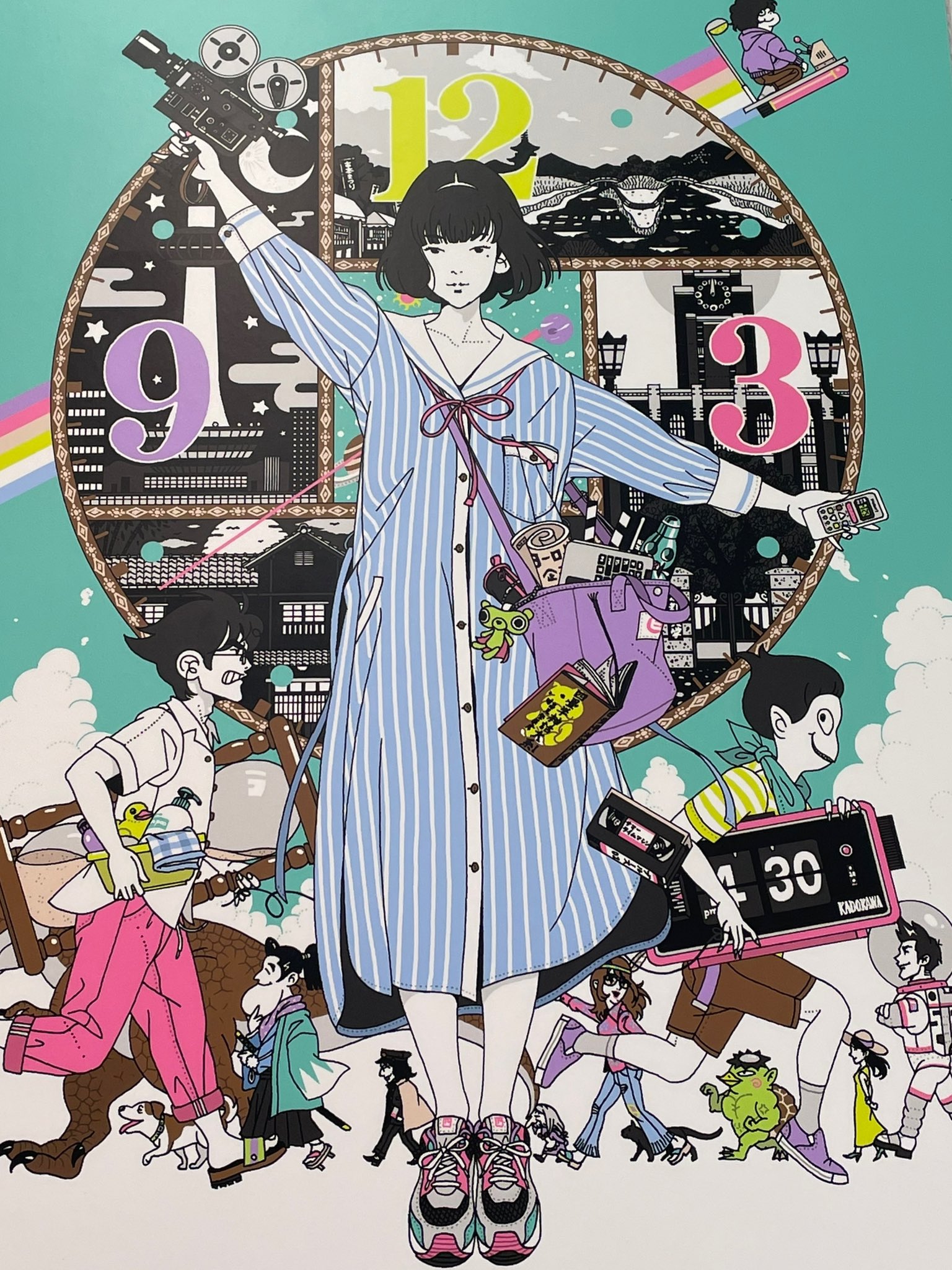 四畳半タイムマシンブルース 明石さんのワンピース グラニフ 中村佑介