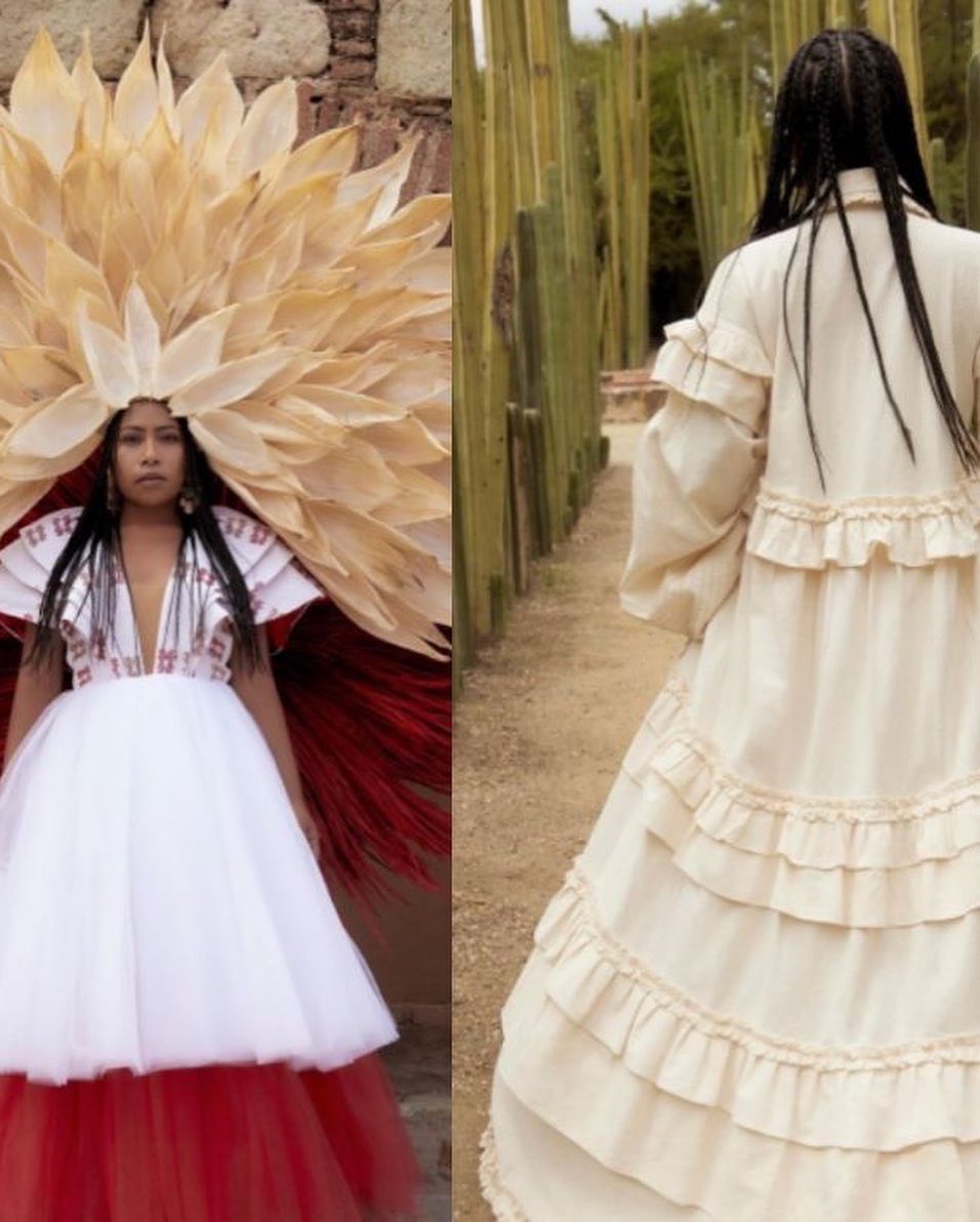 Tiempox_Mex's tweet photo. Impecable 😍

➡️Al inicio de julio, Yalitza apareció en la portada de “Percha Magazine”, en su primer número impreso con un look de Dior. Hace unos días, en la edición de agosto de la revista “S Moda”, del diario español “El País” lució un precioso vestido naranja de Prada. https://t.co/ObU0sx8THC