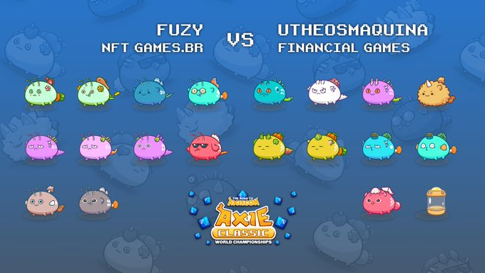 AxieInfinity_ES's tweet photo. @AxieInfinityBR_ @NftGames_br Está jugando #FUZY ⚔️ #UTHEOSMAQUINA https://t.co/hRogsIIcPi