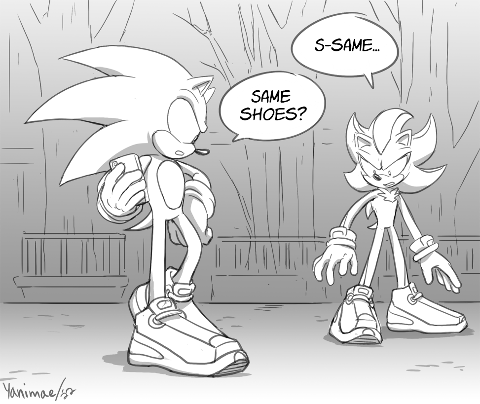 Yanimae (On Hiatus) on X: Sonic, Shadow and Silver as their respective era  of fashion now in HD 4K edition.  / X