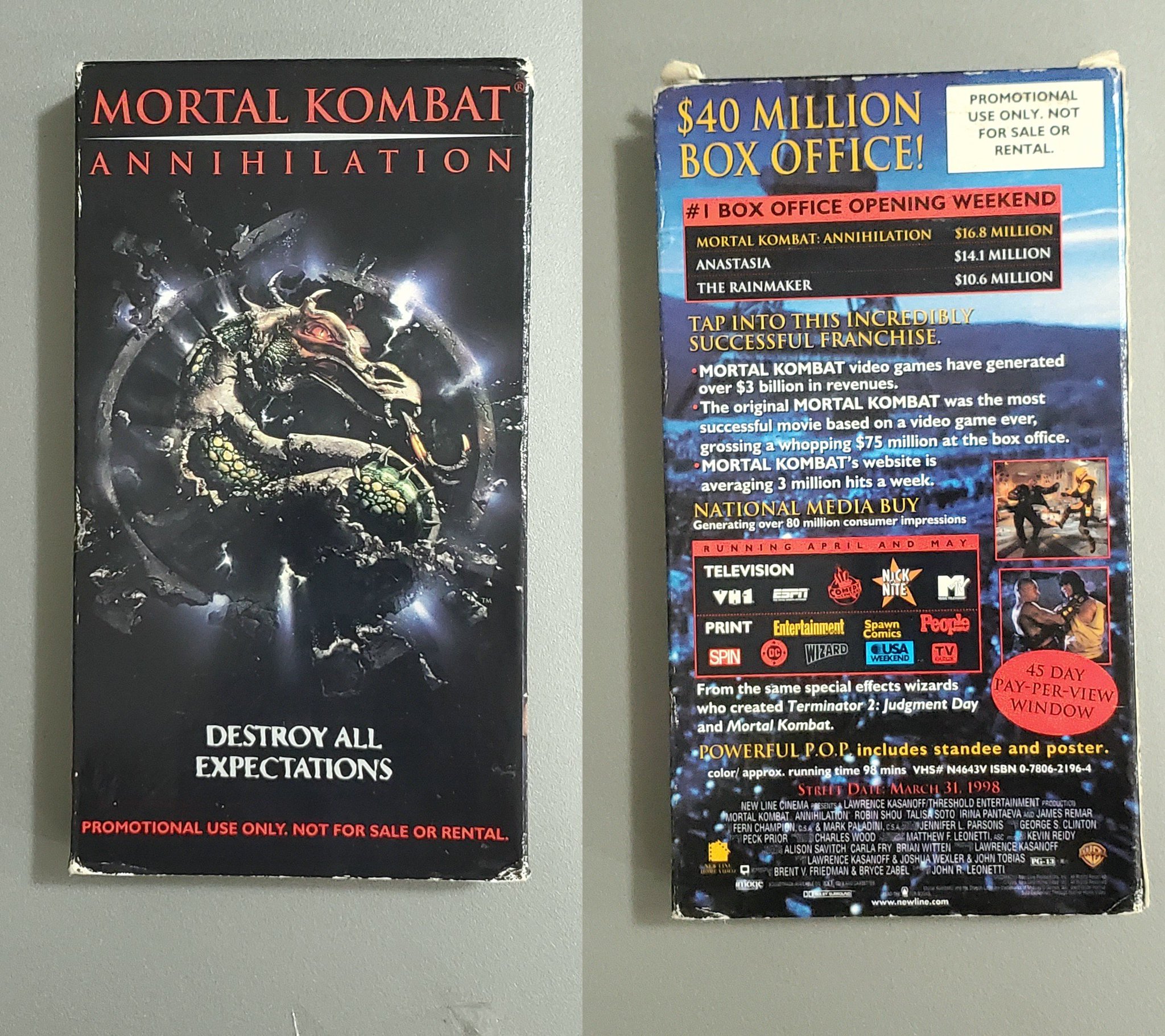 Mortal Kombat tabmoK latroM on X: Behind-the-scenes pics of Baraka from MK Annihilation! / X