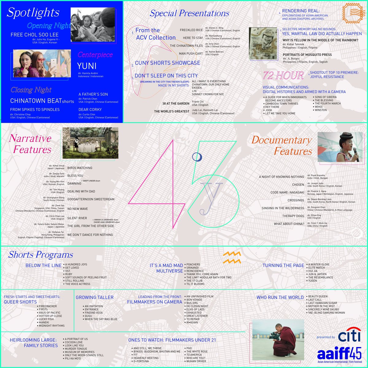 #AAIFF45 FULL LINEUP 🧡