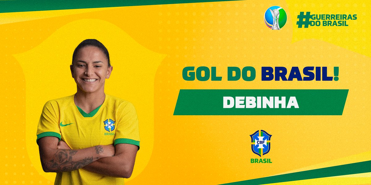 Seleção Feminina de Futebol on X: Bom dia, meu Brasil! 🇧🇷 Hoje tem  #GuerreirasDoBrasil em campo pelo segundo jogo do Torneio Internacional de Futebol  Feminino! Deixe sua mensagem positiva nos comentários e