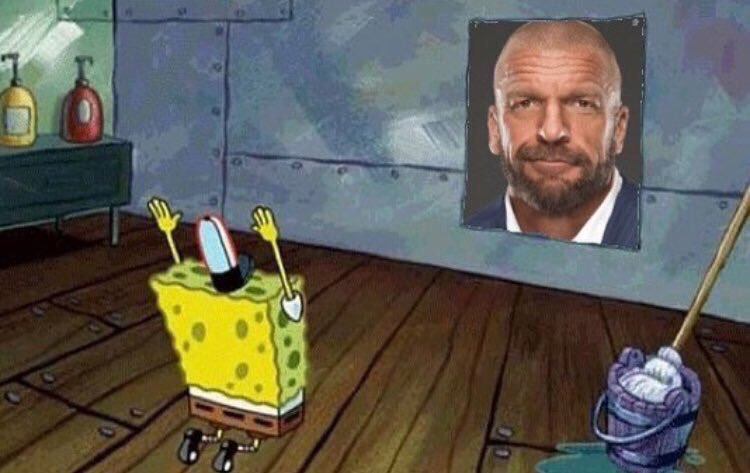 Half hour into #SummerSlam and Triple H already changing the game