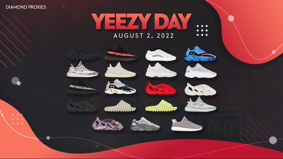 Yeezysupply is coming back hot this year with the new Yeezy Day lineup🥵 As usual Diamond users are prepared with our updated Residential Proxy Pool for a cookout.👩‍🍳🍽 Are you prepared?🧐 Enter a chance to win 2x 5GB Plans: ✅ Follow ✅ Retweet & Like ✅ Tag a friend below⬇️