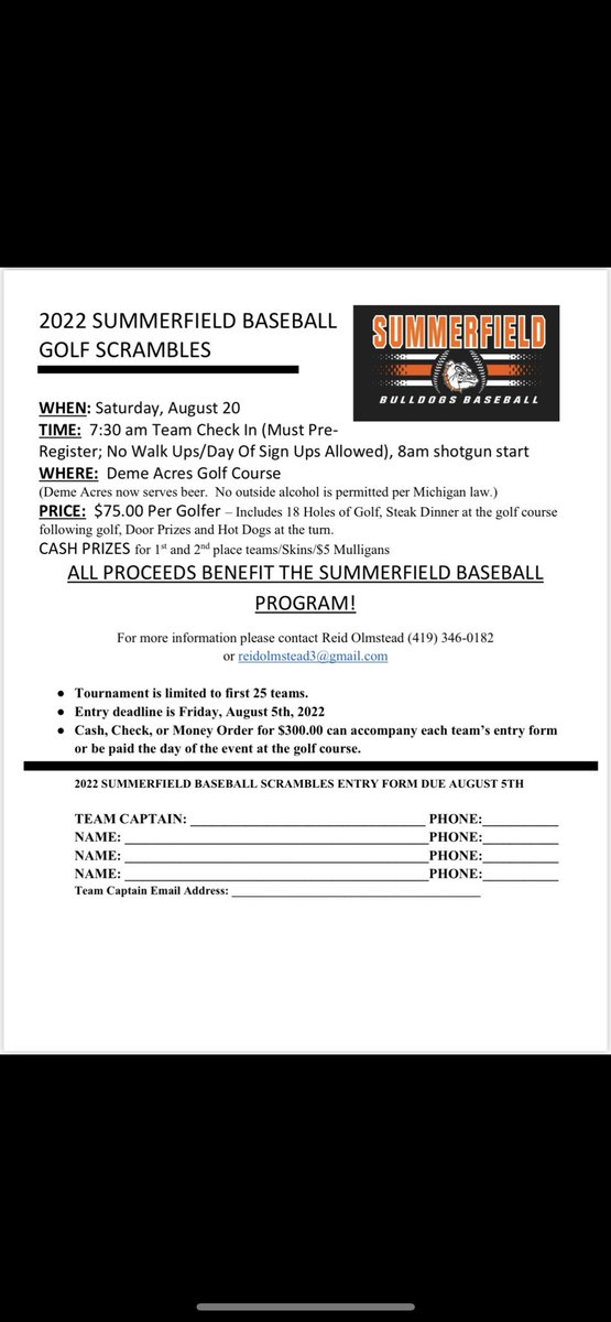 Summerfield Baseball tweet media