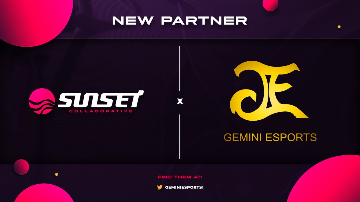 GeminiEsports1's tweet image. Proud to Announce our Newest Partnership with @SunsetCol use code "Gemini" to save and to support @GeminiEsports1 ! Thanks so much to @SKLN_Kratos  for everything during this amazing project!

Use Website Below!!!!
sunsetcol.com/collections/ge…