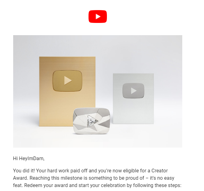 JUST ORDERED MY YOUTUBE PLAYBUTTON, FEELING GOOD 🎉🎉 https://t.co/8YITUnjsDQ