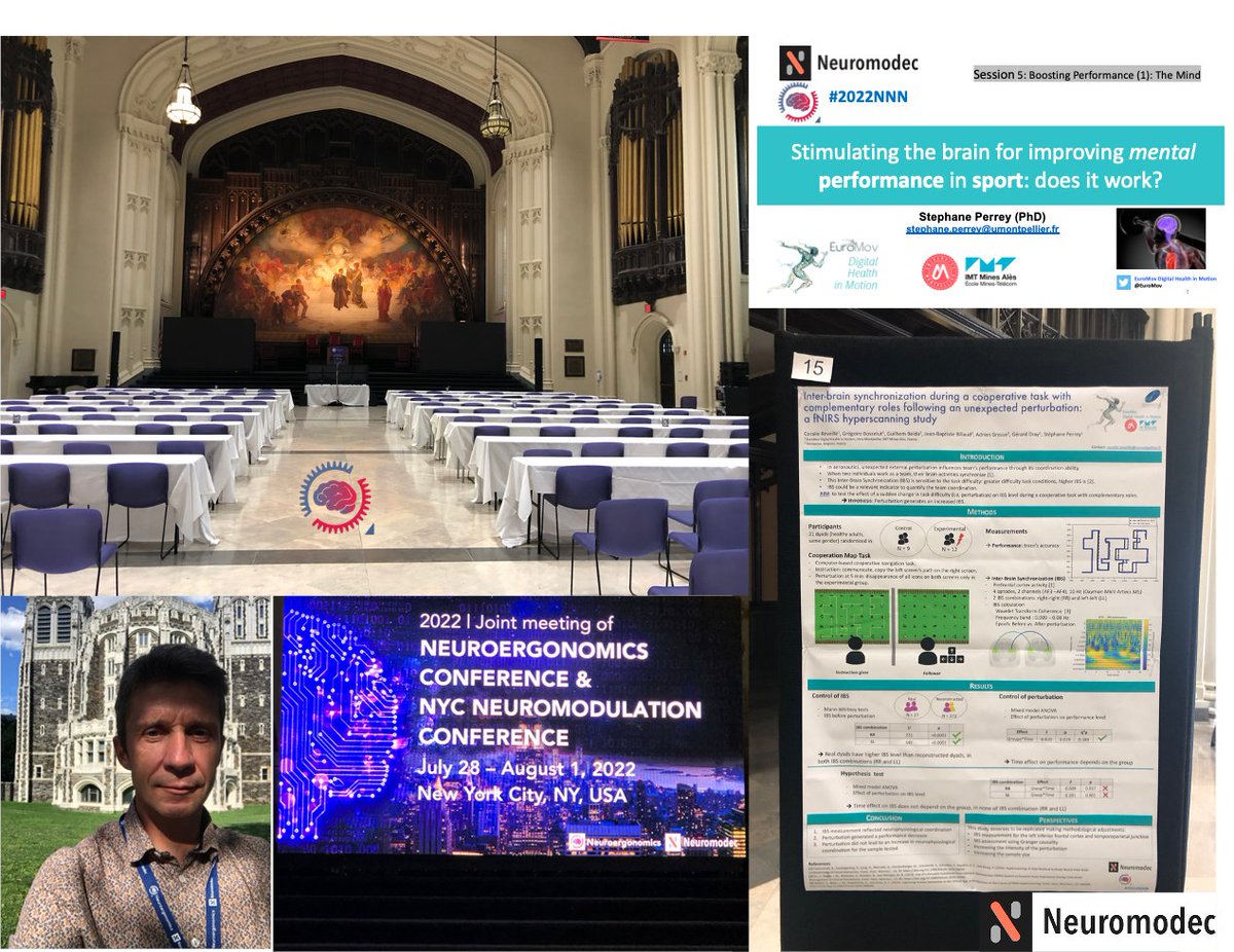 ✅A few shots from our research work <a href="/EuroMov/">EuroMovDigitalHealthMotion @euromovdhm.bsky.social</a> <a href="/umontpellier/">Université de Montpellier</a> <a href="/IMTMinesAles/">IMT Mines Alès</a> #semaxone 🧠⚡️🏃‍♂️presented these first 2 days at the joint meeting #2022NNN <a href="/NeuroergoConf/">Neuroergonomics Conference</a> <a href="/neuromodec/">NEUROMODEC</a> <a href="/CityCollegeNY/">City College of NY</a> 🇺🇸