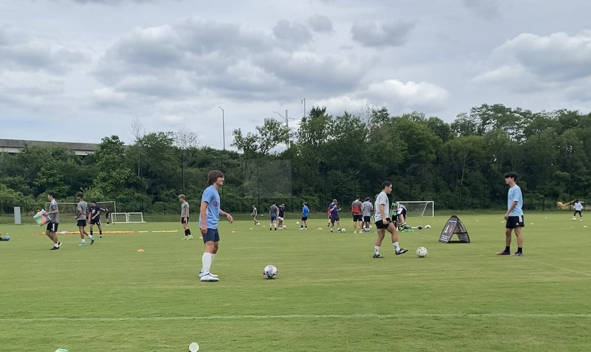 Day 1 of Louisville ID camp complete.        <a href="/LouisvilleMSOC/">Louisville Men's Soccer</a>