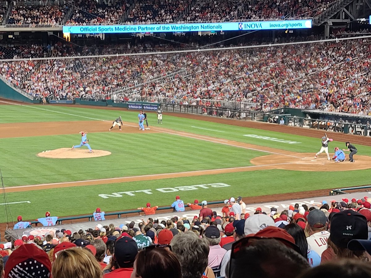 cheese4256's tweet photo. Got to see @BLS_baseball alum @Packy_8 facing Soto &amp; the Nationals at Nationals Park with @ChisholmTeddy. Pretty cool. https://t.co/YkrKLYO6aD