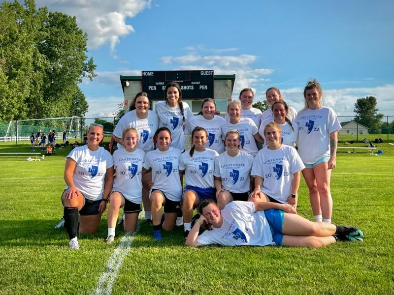 <a href="/LVAthletics/">LaVille Athletics</a> Girls Soccer Alumni Match!
Thanks for coming,  ladies!