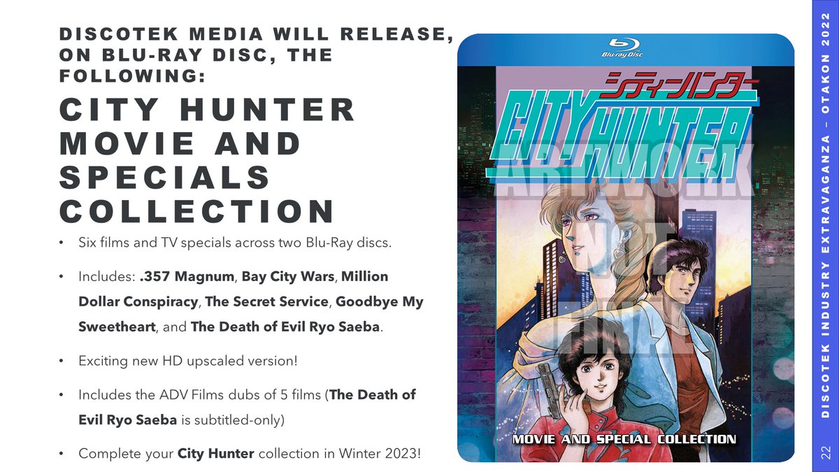 City Hunter: Million Dollar Conspiracy Vostfr 💿Discotek Media on X: "City Hunter Movie & Specials Collections is coming! 6 in 1 set w/: .357 Magnum, Bay City Wars, Million Dollar Conspiracy, The Secret Service, Goodbye My Sweetheart, &