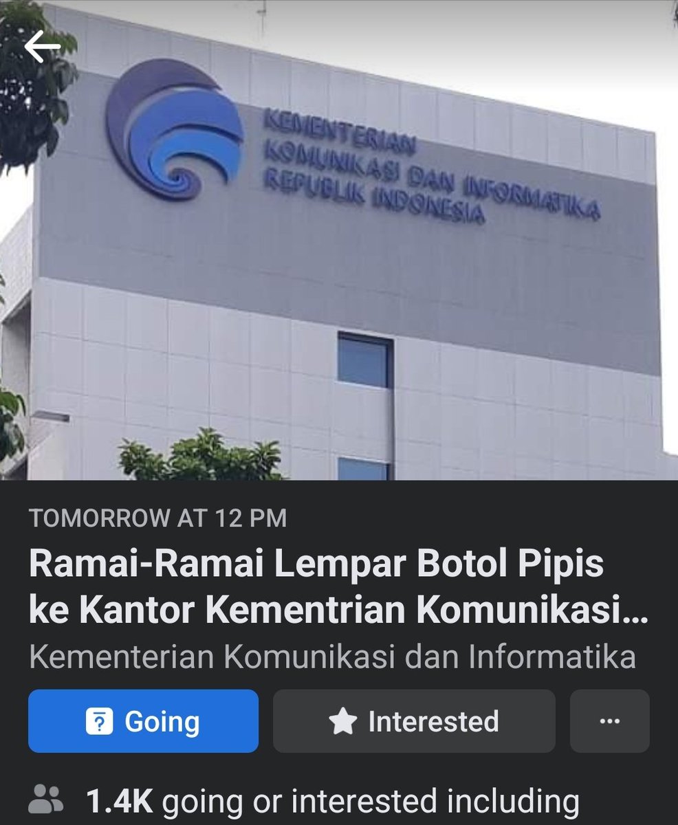 #BlokirKominfo lebih seru di facebook