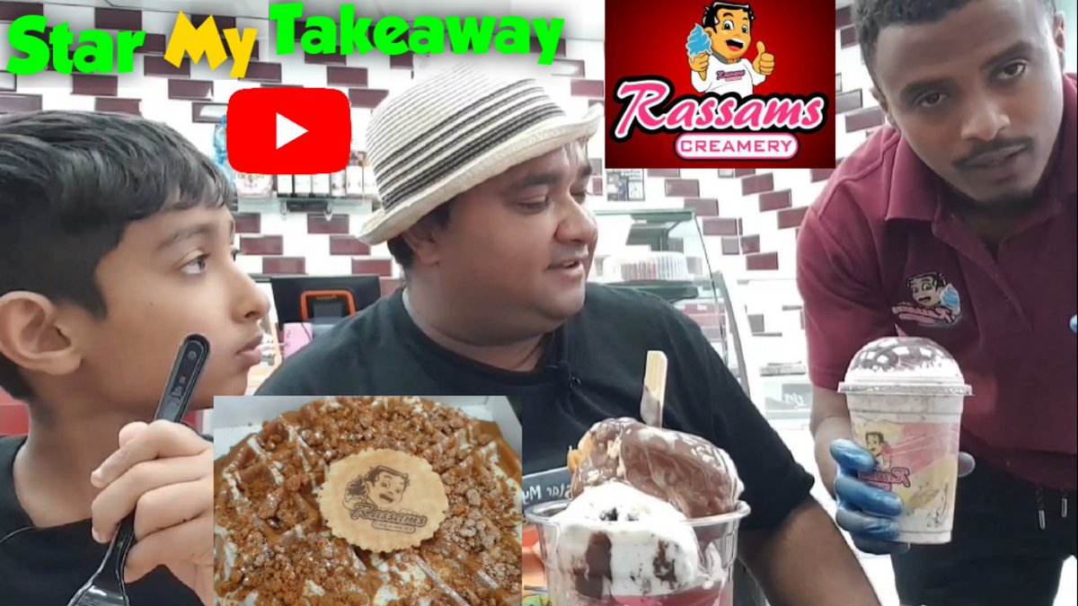 Star My Takeaway (@takeawaystar) on Twitter photo Please join us for our latest Star My Takeaway Food Review of Rassams Creamery (Darnall) Branch Sheffield <a href="/TakeawayStar/">Star My Takeaway</a> <a href="/Rassams2012/">Rassams creamery</a> <a href="/Rassams2012/">Rassams creamery</a> #rassams #rassamscreamery #CRAZY #shakes #waffles #sundae #icecream #mocktails #cakes #crepes #pancakes #Dutch youtu.be/yRGcS7lVE30 Please join us for our latest Star My Takeaway Food Review of Rassams Creamery (Darnall) Branch Sheffield <a href="/TakeawayStar/">Star My Takeaway</a> <a href="/Rassams2012/">Rassams creamery</a> <a href="/Rassams2012/">Rassams creamery</a> #rassams #rassamscreamery #CRAZY #shakes #waffles #sundae #icecream #mocktails #cakes #crepes #pancakes #Dutch youtu.be/yRGcS7lVE30