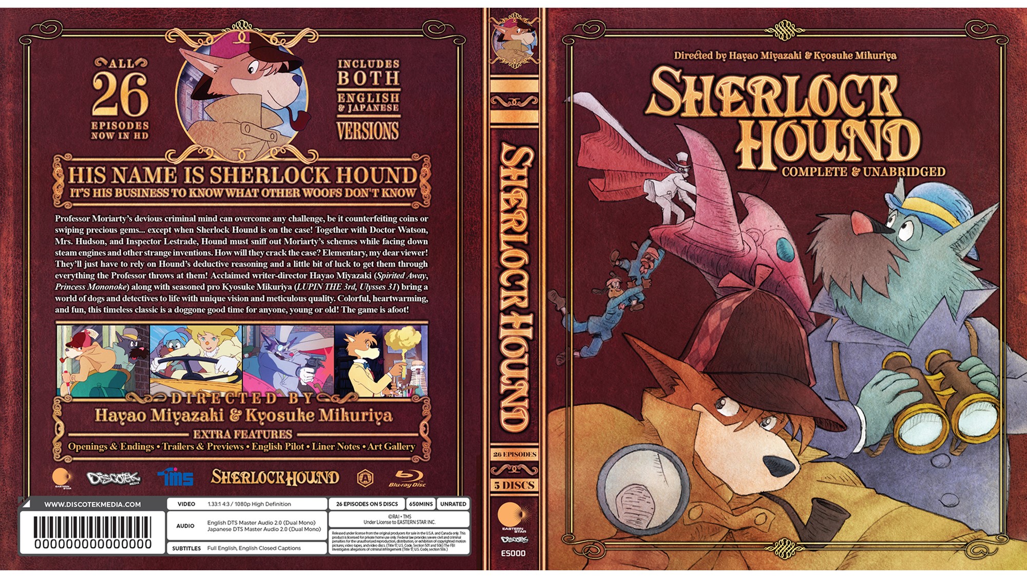 アニメ Sherlock Hound DVD-BOX Amazon.com: Sherlock Hound