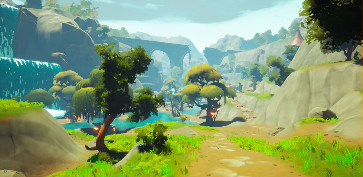 Z_SweLL's tweet photo. (1/2) Getting closer & closer to finishing up my most ambitious level design project to date, the Cosmic Vale.
#leveldesign #gamedev #devlog #UnrealEngine @NextLevelDesig2 @UnrealEngine #fantasyinspired #worldofwarcraftinspired #fantasyproject #portfolioproject https://t.co/VWkugbI2wa