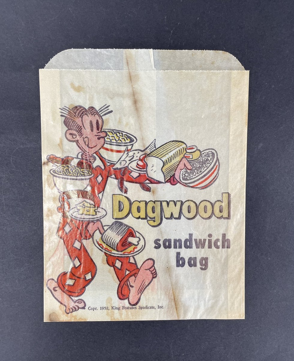 206/365: The character of Dagwood Bumstead was created by Chic Young in 1930. He starred in the comic strip Blondie (named for Dagwood’s wife). After Chic passed away in 1973, his son - Dean Young - took over the comic strip which continues to be published today. 