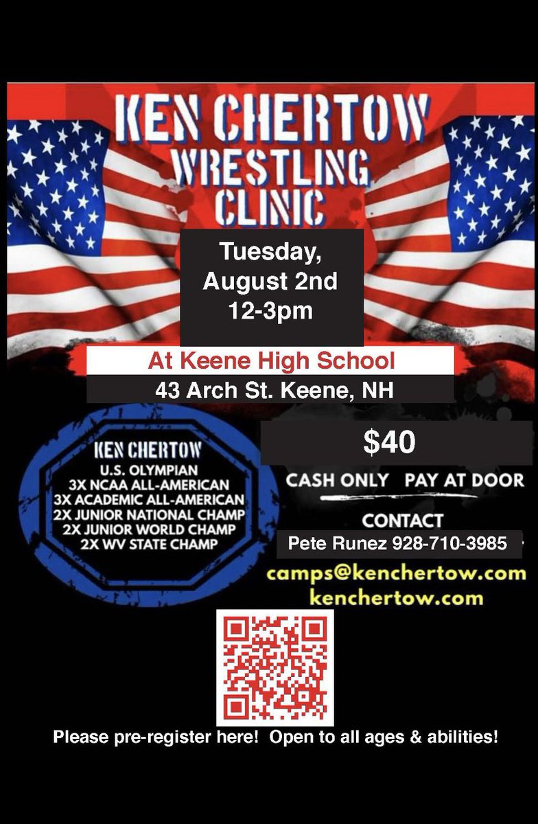 Great opportunity with a wrestling legend!!