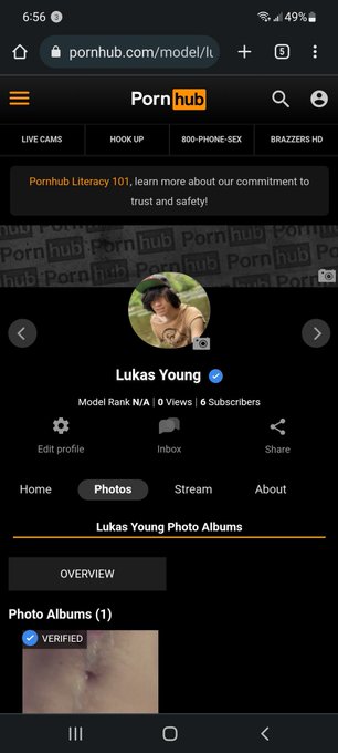 https://t.co/1HrKqL3Exl Hey! I just got verified on Pornhub! I'll be uploading content there daily, so