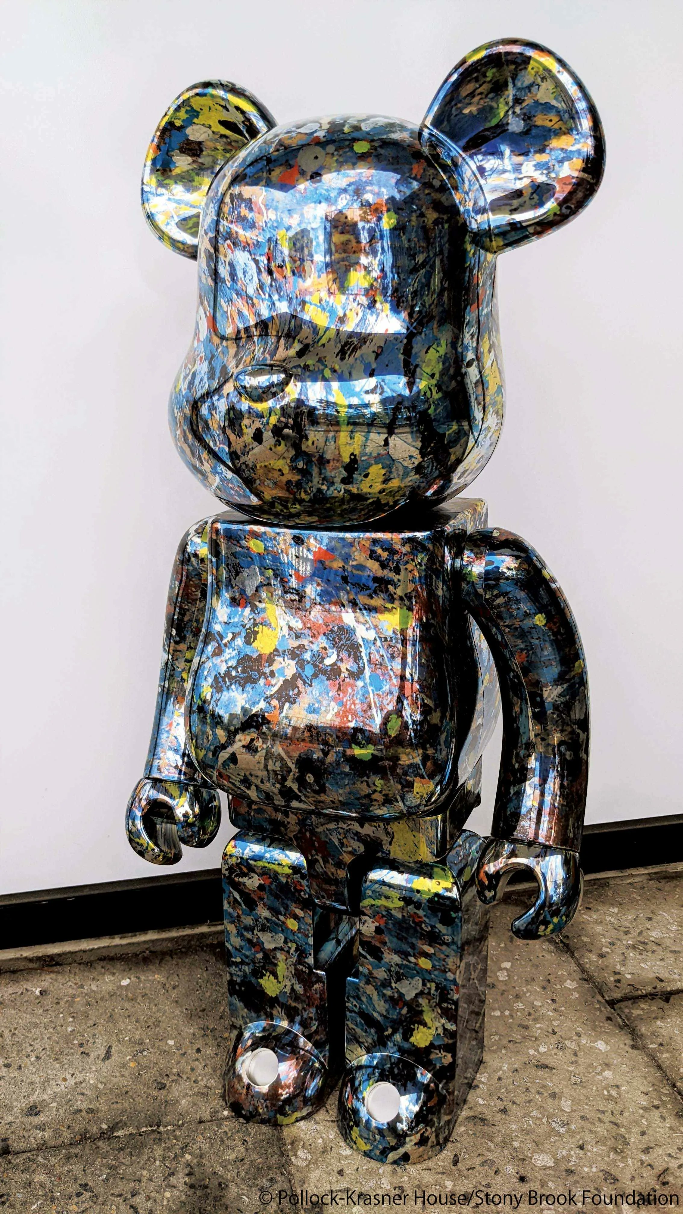 MEDICOM TOY 2016 BE@RBRICK Jackson Pollock Studio 400