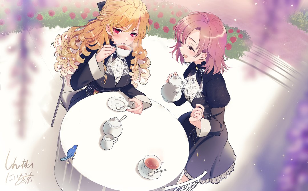 #今月描いた絵を晒そう バディゴル熱が尾を引いてましたね 