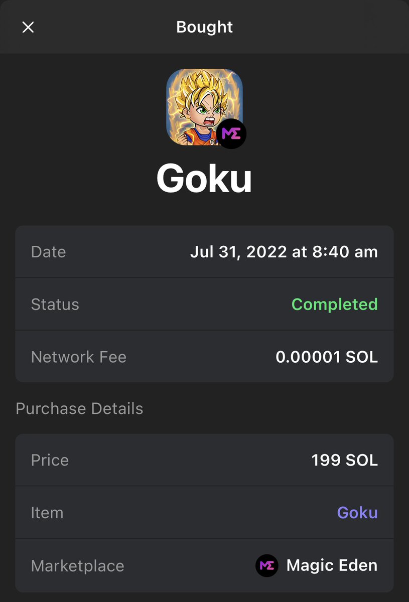 CarlosOMFG's tweet photo. Just picked up this Goku! 

Going to be giving it away in Jellotto once the Deadgod raffle has finished! 

https://t.co/RwNaqWbg68 

Buy tickets for the DeadGod in $JELLY now! https://t.co/2pTiwSoZ8g
