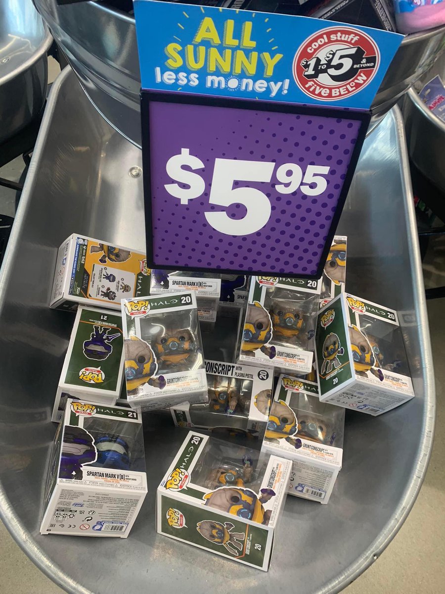 HaloCollector's tweet photo. Found at a @fivebelow #halohunt.
Thanks for the pic Joseph Townsend of https://t.co/95GZzRLVjY https://t.co/E8fHd5gTiT