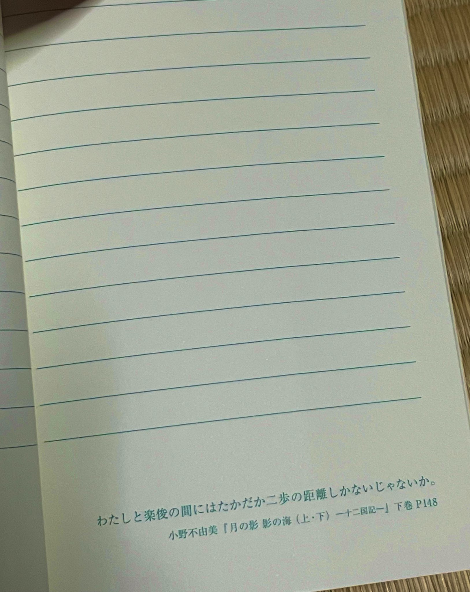 みかろ らくつん1位よこちゃん2位 汚くてアレですが 14年に書店で配布されてた一行手帳を発掘しまして 陽子 楽俊への名言 私と楽俊の間にはたかだか2歩の距離しかないじゃないか が掲載されていたのだな としみじみ T Co