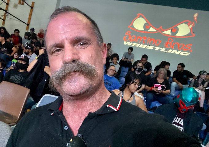 Checking out @SantinoBros LA Rumble tonight!! https://t.co/YnUatBDPzC<a class="tags" target="_blank" title="On Twitter" href="/?out=eyJ0eXAiOiJKV1QiLCJhbGciOiJIUzUxMiJ9.eyJpYXQiOjE3MTk4Mjc2NDksImlzcyI6InR3cG9ybnN0YXJzLmNvbSIsIm5iZiI6MTcxOTgyNzY0OSwiZXhwIjoxNzUxMzYzNjQ5LCJyZWRpcmVjdF91cmwiOiJodHRwczovL3R3aXR0ZXIuY29tL1NhbnRpbm9Ccm9zIn0.IrygQQO2Luoe8UBATo_qKgdW3Jdf2r7W8atg0ffWBVKD8MCREqvOY5BfLDwcYYRnC1ihCOuZX_Zvaqc44m9awQ">@SantinoBros</a><a href="/tag/gayprowrestling"class="tags"><span>#gayprowrestling</span></a>