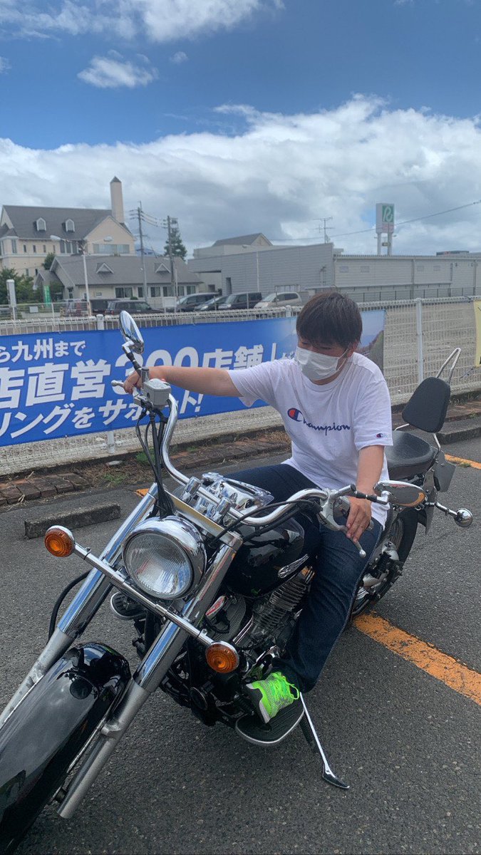 ck_hiroki's tweet photo. バイク納車しました✌️
#ドラッグスター400クラシック https://t.co/xnOxvfwK5h