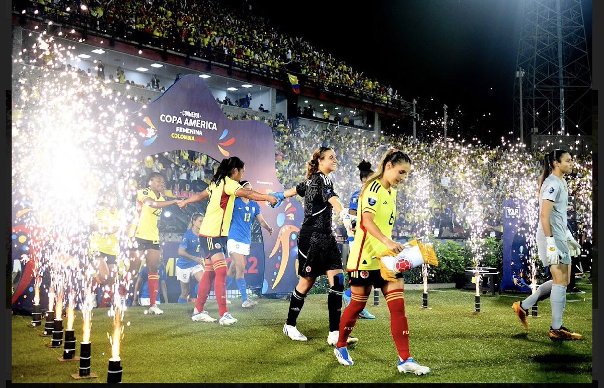 ✅ Sin liga y ganaron los 5 partidos antes de la final.
✅ Sin apoyo y jugaron de frente ante la poderosa Brasil
✅ Sin contrato y son segundas de la #CopaAmericaFemenina, están en el mundial y en los olímpicos 

Respeto y orgullo absoluto selección femenina de fútbol  🇨🇴👏🏼