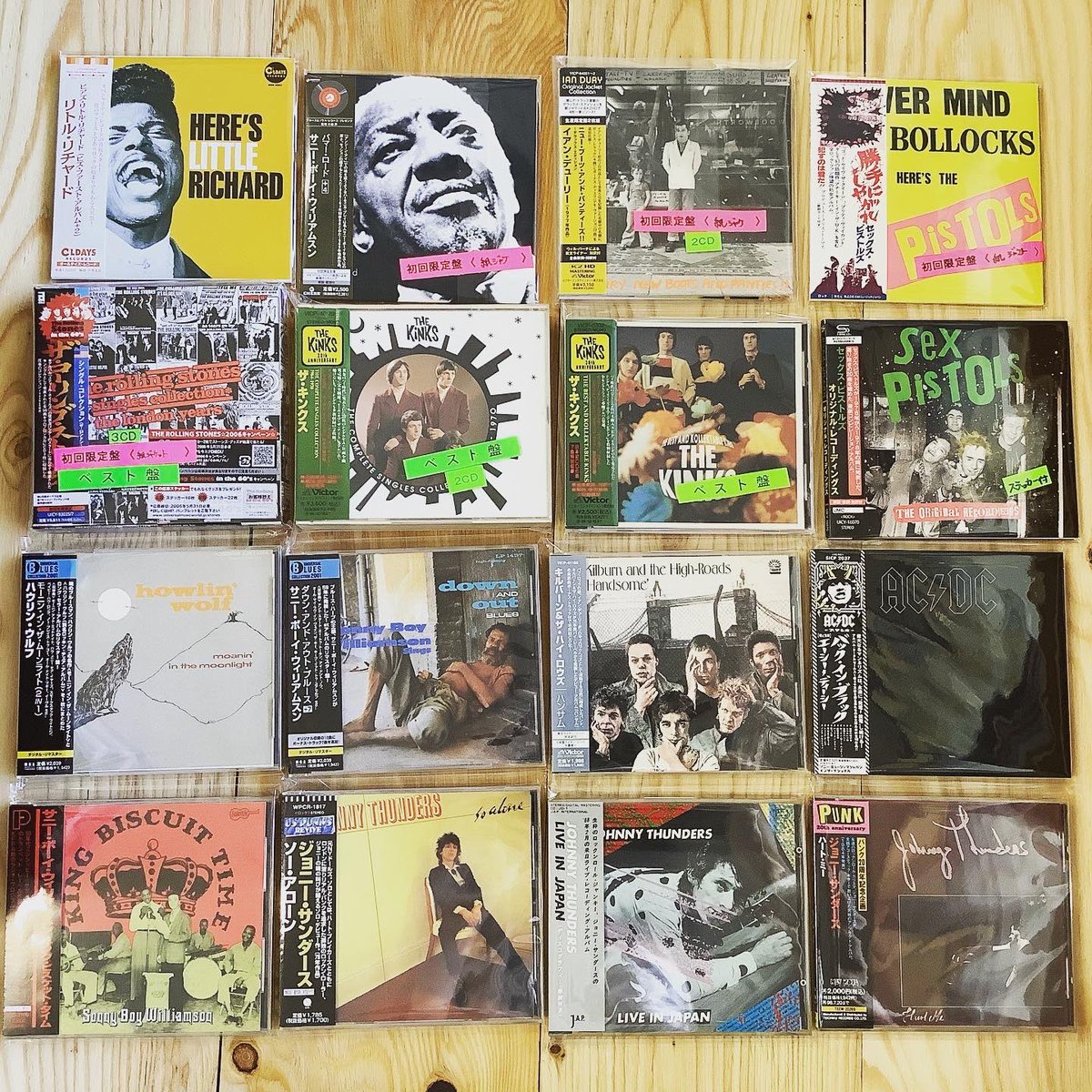 abbeyHamamatsu's tweet photo. ブリティッシュロック ブルース パンク入荷🎸🗯
定盤•NEW RELEASE•編集盤まで!
#ビートルズ
#Beatles
#ザフー
#THEWHO
#SEXPISTOLS
#jonnythunders 
#Blues
#中古cd入荷情報 https://t.co/f0d7Ddeicj