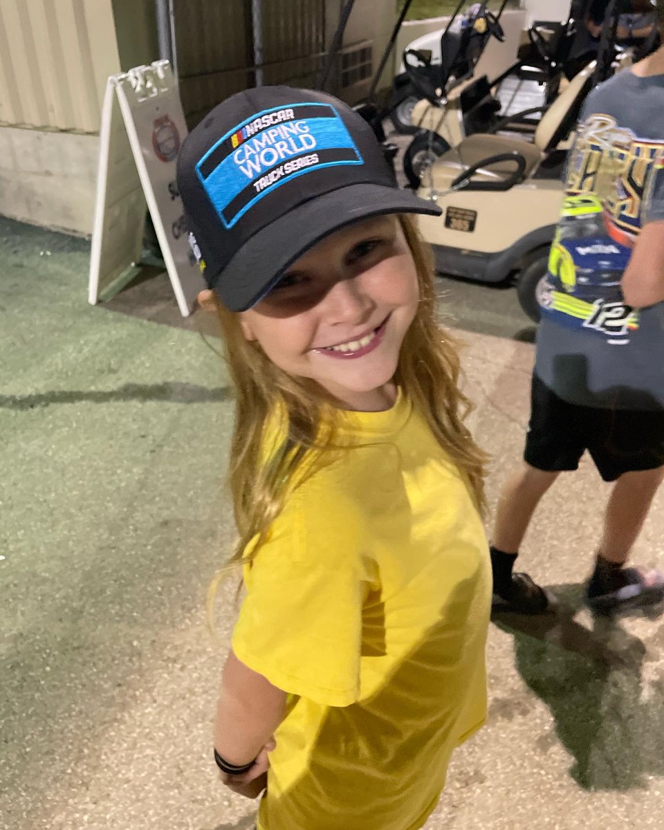Jessica Serd (@jessicaserd) on Twitter photo Congrats to <a href="/GrantEnfinger/">Grant Enfinger</a> on an amazing win last night at IRP! Madelyn was so excited that you gave her your victory lane hat!! 💜<a href="/NASCAR_Trucks/">NASCAR CRAFTSMAN Trucks</a> <a href="/NASCAR/">NASCAR</a> Congrats to <a href="/GrantEnfinger/">Grant Enfinger</a> on an amazing win last night at IRP! Madelyn was so excited that you gave her your victory lane hat!! 💜<a href="/NASCAR_Trucks/">NASCAR CRAFTSMAN Trucks</a> <a href="/NASCAR/">NASCAR</a>