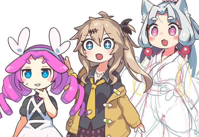 描きかけの立ち絵が溜まっていく 