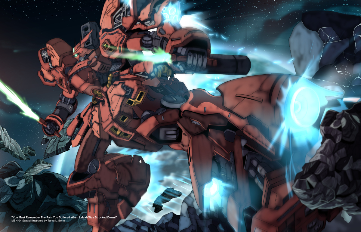 MSN-04 Sazabi toy box, Gundam, robot, Mobile Suit Gundam Char's  Counterattack, Universal Century HD wallpaper | Wallpaper Flare