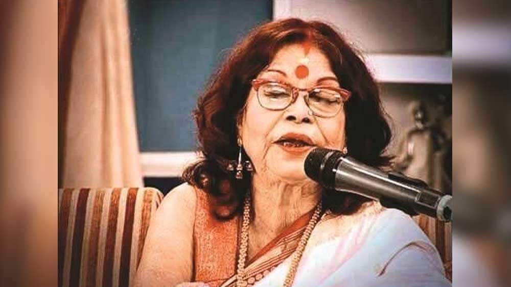 Sukdevc95's tweet image. &quot;And the parrot.&quot;
 Today he broke all the chains and flew to the land of no return....
 Late Musician Nirmala Mishra.May her departed soul rest in peace.

 #NirmalaMishra #RIP #Singer #Music #Songs #NirmalaMishra #Bengal #Bengali #Bangla